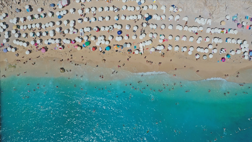 Antalya 10 ayda salgna ramen 8,5 milyondan fazla turist ekti