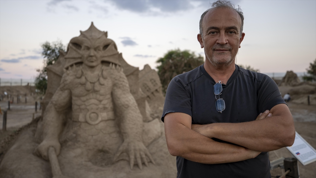 Uluslararas Antalya Kum Heykel Festivali'nin hazrlklar tamamland