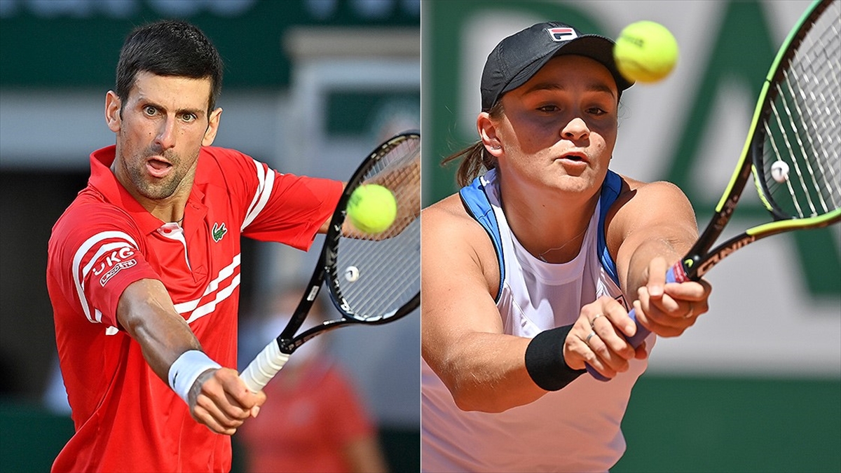 Djokovic ve Barty, Wimbledon'da eyrek finale kt