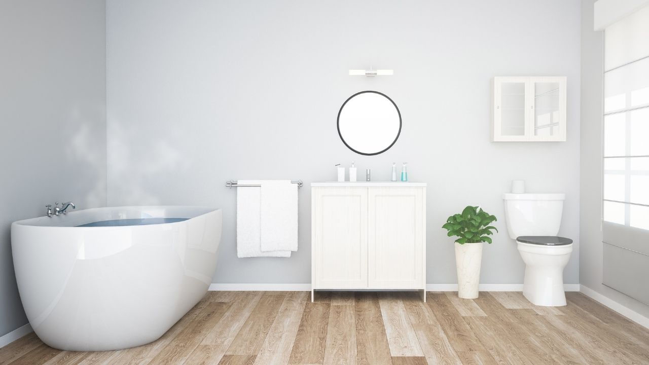 Bathroom Decorating Idea Small Bathroom Models with Shower Cabin